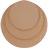 Housoutil Tavole per Formatura Piatti da Tornio in Legno Khaki per Ceramica Set 3 Pezzi Stampi Rotondi Design Versatile Impilabile per Terracotta per Artigiani Esperti