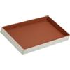 DuDu Vassoio Portaoggetti in Legno Rivestito in Vera Pelle, Vassoio Decorativo per la Casa, 27 x 15 cm, Accessorio di Home Design Multicolore3