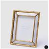 EDG PORTAFOTO SIMILBAMBOO RETTAGONGALE H24 L19 Colore : Oro
