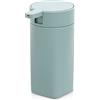Inbagno Dispenser Sapone Verde Acqua, 400 ml in plastica, Morbido al Tatto, Linea Tender