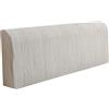 MCNDSI Copri Testata Letto Universale Copertura Testiera Letto Matrimoniale Fodera Protezione Elastica Lavabile per Decorazione Camera(Light gray,67-75inch/170-190cm)