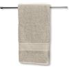 LARA MORADA - Set Asciugamano Telo Doccia in Spugna IDROFILA, Cotone 100%, Tinta Unita, Accessori Bagno 1 Telo Doccia da 90X140cm, 450 Gr/mq Tortora