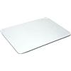 Meubletmoi Piano rettangolare 100 x 80 cm in vetro temperato trasparente con angoli arrotondati spessore 1 cm - Piano tavolo resistente per tavolini e mobili