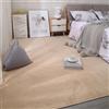 Generic Tappeto Salotto Pelo Corto Monocolore Design Moderno Antiscivolo Facile da Pulire Tappetino Morbido di Grandi Dimensioni per Soggiorno, Camera da Letto, Sala(Khaki 2,100x160cm)