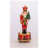 Noel by Lamart - Soldatino Carillon con Movimento Resina 21 cm Decorazione Natale 1022146