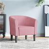 ZQQLVOO Poltrone relax Poltrona reclinabile Pouf camera da letto Poltrona Cabriolet Rosa in Velluto
