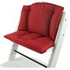 BambiniWelt by Rafael K. BAMBINIWELT - Fodera di ricambio per seggiolone, set di riduttori, compatibile con STOKKE Tripp Trapp Trapp per seggiolone (rosso mélange)
