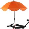 Miyanvuo Ombrello Parasole Passeggino, Ombrellino Passeggino Con Morsetto Regolabile, Protezione Anti UV 50+, 78CM Per Carrozzina & Passeggino
