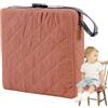 xowwyue Seggiolino per bambini,Seggiolino per bambini, rialzato con cuscino sicuro per, per Comodo rialzo per sedia delicato sulla pelle per mangiare, dipingere