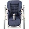 BambiniWelt by Rafael K. BAMBINIWELT Coprisedile di ricambio compatibile con Peg Perego Prima Pappa-Diner MELIERT (mélange marine)
