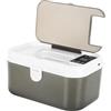 F Fityle Scalda salviette umidificate, macchina per salviette umidificate, luce notturna, scalda portatile USB per neonati, per dei bambini, Bianco