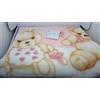 T&R Baby sacco copertina coperta pile culla carrozzina bimbo neonato T&R cielo ROSA