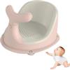 Generico GENERIC Seggiolino Da Bagno Per Bambini Antiscivolo Sedile Da Bagno Sit Up, Rosa, Adatto Dai 0 Ai 24 Mesi