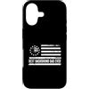 Best Dad Ever Father's Day Dad Birthday Custodia per iPhone 17 Bassotto Doxie Cane Bandiera Americana Patriottica Retro