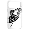 Magliette de Lacrosse per Ragazze Custodia per iPhone 17 Pro Max Disegno della ragazza di lacrosse per ragazze