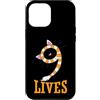 Kitten little cat pet animal cute Custodia per iPhone 12 Pro Max Cat Nine Lives - Sciarpa con orecchie di gatto