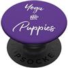 Yoga Tumbler Puppy Yoga Puppies Shirt Do Yoga & Puppies Namastay Home with Dog Doing Yoga Lovers Yogi PopSockets PopGrip Adesivo