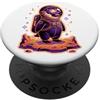 Veltronix Creative Co Pinguino Astronauta Spazio Galassia Stelle PopSockets PopGrip Adesivo