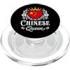 Nations Queen Novelty Designs 2 .. Chinese Queen China Flag Proud Chinese Woman PopSockets PopGrip per MagSafe