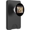 Funny Retro Cute Nerdy Books Reading Lov Corgi I'll Be In My Office Bookworm Nerd Reader Leggi Vintage PopSockets PopWallet per MagSafe