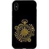 Vision time machine future time travel s Custodia per iPhone XS Max Orologio da viaggio nel tempo