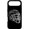 Magliette Grafiche de Box Lacrosse Custodia per iPhone Air Schizzo del casco da lacrosse Sport di squadra