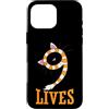 Kitten little cat pet animal cute Custodia per iPhone 16 Pro Max Cat Nine Lives - Sciarpa con orecchie di gatto