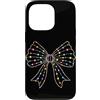 Coquette Bow Aesthetic Christmas Graphic Custodia per iPhone 13 Pro Coquette - Fiocco natalizio con fiocco per le vacanze