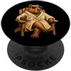 PeeKay Apparel - Fun No Rush vibrazioni positive Capybara Relax Mood PopSockets PopGrip Adesivo