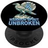 Fight Prostate Cancer North Viking Warri Combattere il cancro alla prostata - Spirito guerriero ininterrotto Viking PopSockets PopGrip Adesivo