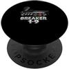 Breaker 1-9 CB Radio Trucker Vintage Citizens Band Driver PopSockets PopGrip Adesivo