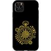 Vision time machine future time travel s Custodia per iPhone 11 Pro Max Orologio da viaggio nel tempo
