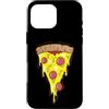 pizza Italy cheese salami pizzeria food Custodia per iPhone 16 Pro Max Pezzo di Pizza Fast Food Forno a pietra
