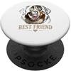 Bernese Mountain Dog Lover Clothing & Gi Migliore amico - Bovaro del Bernese PopSockets PopGrip Adesivo