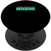 Matching Light Teal Aqua Color Graphic T Colore acqua verde chiaro All My Intents Are Nefarious Aqua PopSockets PopGrip Adesivo