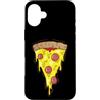 pizza Italy cheese salami pizzeria food Custodia per iPhone 16 Plus Pezzo di Pizza Fast Food Forno a pietra