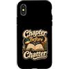 Jimbeels Custodia per iPhone X/XS Umorismo Capitolo Prima Chiacchiere