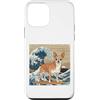 Chihuahua Puppy Lover PS Custodia per iPhone 12 mini Chihuahua giapponese Kanagawa Wave Surf Amante dei cani