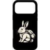 Back To School Bunny Backpack Rabbit Custodia per iPhone 17 Pro Max Carino Aula Avventura Coniglio Con Zaino
