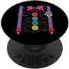 Costume Da Clown Di Carnevale, Costumi P Divertenti Costumi Da Clown Per Costume Di Carnevale Per PopSockets PopGrip Adesivo
