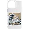 Westie Puppy Lover PS Custodia per iPhone 14 Pro Max Westie giapponese Kanagawa Wave Surf amante dei cani