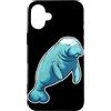 Wildlife Apparel & Co. Custodia per iPhone 16 Plus Africa e animali marini - Dugongo africano