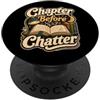 Jimbeels Umorismo Capitolo Prima Chiacchiere PopSockets PopGrip Adesivo