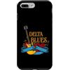Delta Blues or Birthplace of Blues and R Custodia per iPhone 7 Plus/8 Plus Blues chitarrista e fan della musica rock o Delta Blues