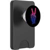 Bisexual Pride Apparel Bisessuale Pride Bandiera Bi segno di pace PopSockets PopWallet per MagSafe