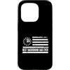 Best Dad Ever Father's Day Dad Birthday Custodia per iPhone 15 Pro Bassotto Doxie Cane Bandiera Americana Patriottica Retro