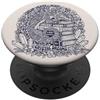 Dragon Bookstack Fantasy Apparel Dream Weaver Antica Saggezza Sogni di Cristallo Mistico PopSockets PopGrip Adesivo