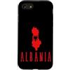Albanian Flag Heritage Clothing & Gifts Custodia per iPhone SE (2020) / 7/8 Bandiera dell'Albania dei Balcani patriottici Uomini Donne Bambini Albania