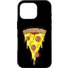 pizza Italy cheese salami pizzeria food Custodia per iPhone 16 Pro Pezzo di Pizza Fast Food Forno a pietra
