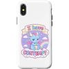 Cute Sarcastic Kawaii Dragon Pastel Fant Custodia per iPhone X/XS I Have Disempt Cute Kawaii Dragon Sarcastico Mood Art